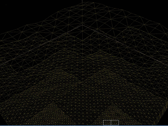 Geomipmapping. A keen eye will spot an error here. Geomipmapping. A keen eye will spot an error here.